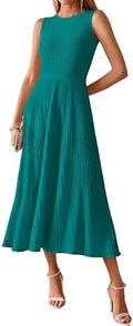 BTFBM Women Midi Bodycon Tank Dress