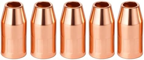 5-PK Nozzle For VNS50F Velocity Flush 1/2 Fixed Threaded Fits Tweco Fusion 140 180 220 250 MIG Welding Guns Part