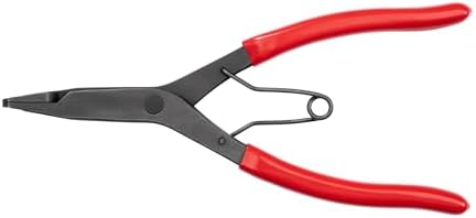 TEKTON 9 Inch Curved Tip Lock Ring Pliers | PRR53206