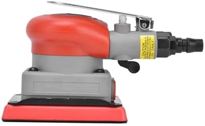 LiebeWH Pneumatic Random Orbital Sander 2.5mm Orbit Palm Air Sander for Auto Detailing Car Polishing Woodworking