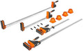 WEN Parallel Clamp Kit with Two 24-Inch Clamps, Two 50-Inch Clamps, and Framing Kit (CLP14A)