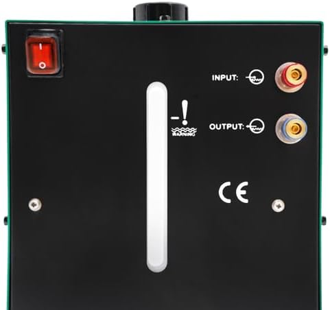 Tig Welder Water Cooler, 1.5KW Cooling Power Welder Torch Water Cooling System, Welding Water Cooler with 8L Large Capacity Tank and Water Pipes, Portable Welding Machines Cooling Equipment