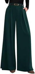 PRETTYGARDEN Womens Wide Leg Dress Pants Flowy Trousers