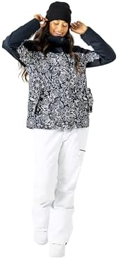 Roxy Women's Jetty 3-in-1 Snow Jacket – 10k Waterproof, Insulated, Pfas-free, Removable Inner Layer