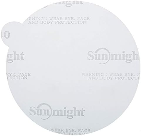 Sunmight Film 6" 400G PSA No Hole Disc, 01316, 100 Discs