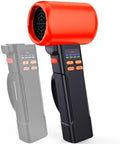 730PRO Car Blower for Drying Cordless | Up to 260MPH 740CFM Turbo Dryer Air Leaf Blower | Detachable Handle, 3.5H Type-C 2A Fast Charge, 5 Speeds, for Car/Hood/Yard/Sawdust/Fluffy (Dark Orange Black)