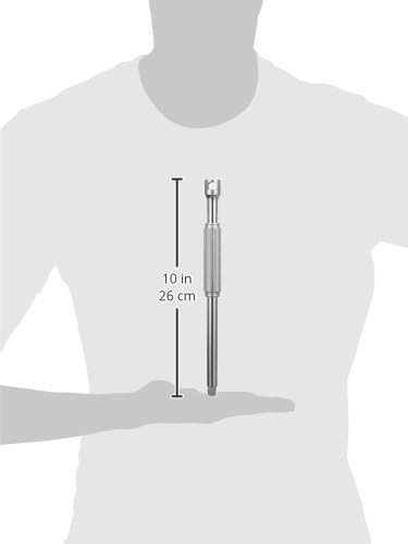 Ko-ken 3715SLK 3/8 Sq. T Handle Sliding Bar 236 × 200mm | T-handle with 3/8 Sq. drive, sliding bar and free-turn grip, measuring 236 × 200mm.