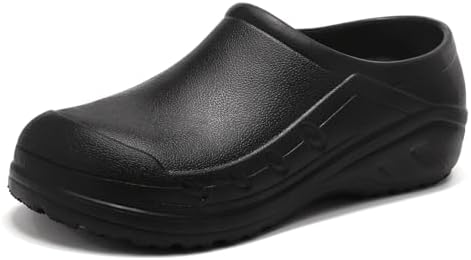 Chef Shoes Men Women Non Slip Work Shoes Water Proof Closed Toe Clogs for Nurse Kitchen Restaurant Food Service