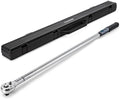 GROWNEER Digital Torque Wrench, 36.8-737 Ft-lbs/50-1000 Nm, 3/4'' Drive Inch Pound Torque Wrench with Buzzer & LED Indicator, Electronic Torque Wrench for Tractors, Trucks, Motor homes, and industrial