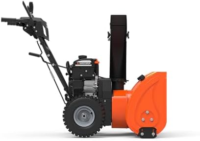 Yard Force YF24-DS21-GSB3 Two-Stage Gas Snow Thrower, 212cc Engine, 24 in.