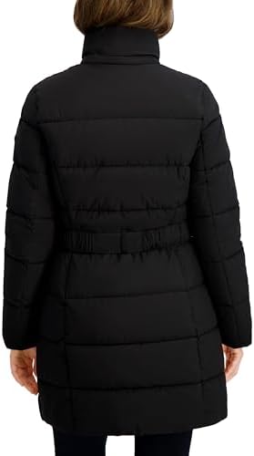 Nautica Women's Heavyweight Stretch Puffer Jacket