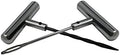 Stainless Steel Solid T-Handle Set - Pro Heavy Duty Spiral Probe & Split Eye Needle Tire Repair Set for Tire Plug Kits & Patch/Fix Tire Plugs