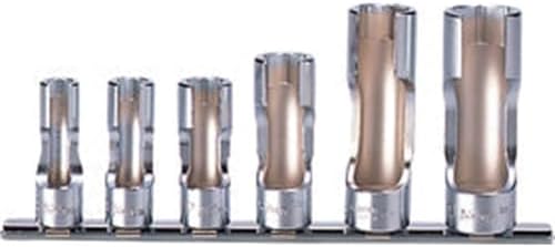 Ko-ken RS3300FN/6 3/8 Sq. Dr. Socket set 8mm-19mm Flare Nut 150mm 6 pieces