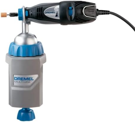 Dremel Rotary Tool Multi-Vise, 3-in-1 Attachment, 360º Stationary Vise, Stand-Alone Clamp, and Tool Holder, 2500-01