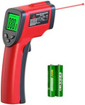 Digital Infrared Thermometer Gun -58℉ to 1022℉ (-50℃ to 550℃), Adjustable Emissivity, Laser Temperature Gun for Cooking, BBQ, Oven, Engine, and Industrial Use (Not for Human Body)