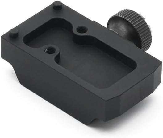 Tactical Mini ROMEO1 Red Dot Sight Mount Quick Release/Detach，Romeo 1 Optics Reflex Scopes Mounting Plate Mount Base Adapter，Fits for Standard 20mm Pic Rail Mounting，with Screws and Wrench
