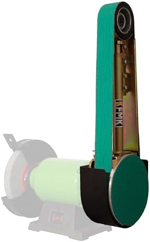 2"x48" Belt Grinder Attachment for Bench Grinders, 2x48 Inch Belt and 7 Inch Disc Sander Attachment for Bench Grinders with 5/8" Arbor