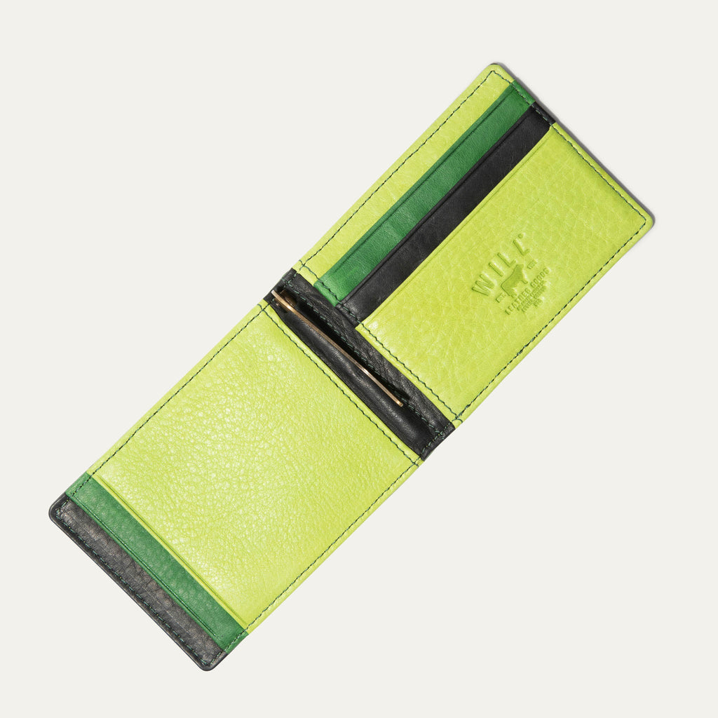 Mondrian Color-Block Slimfold Wallet
