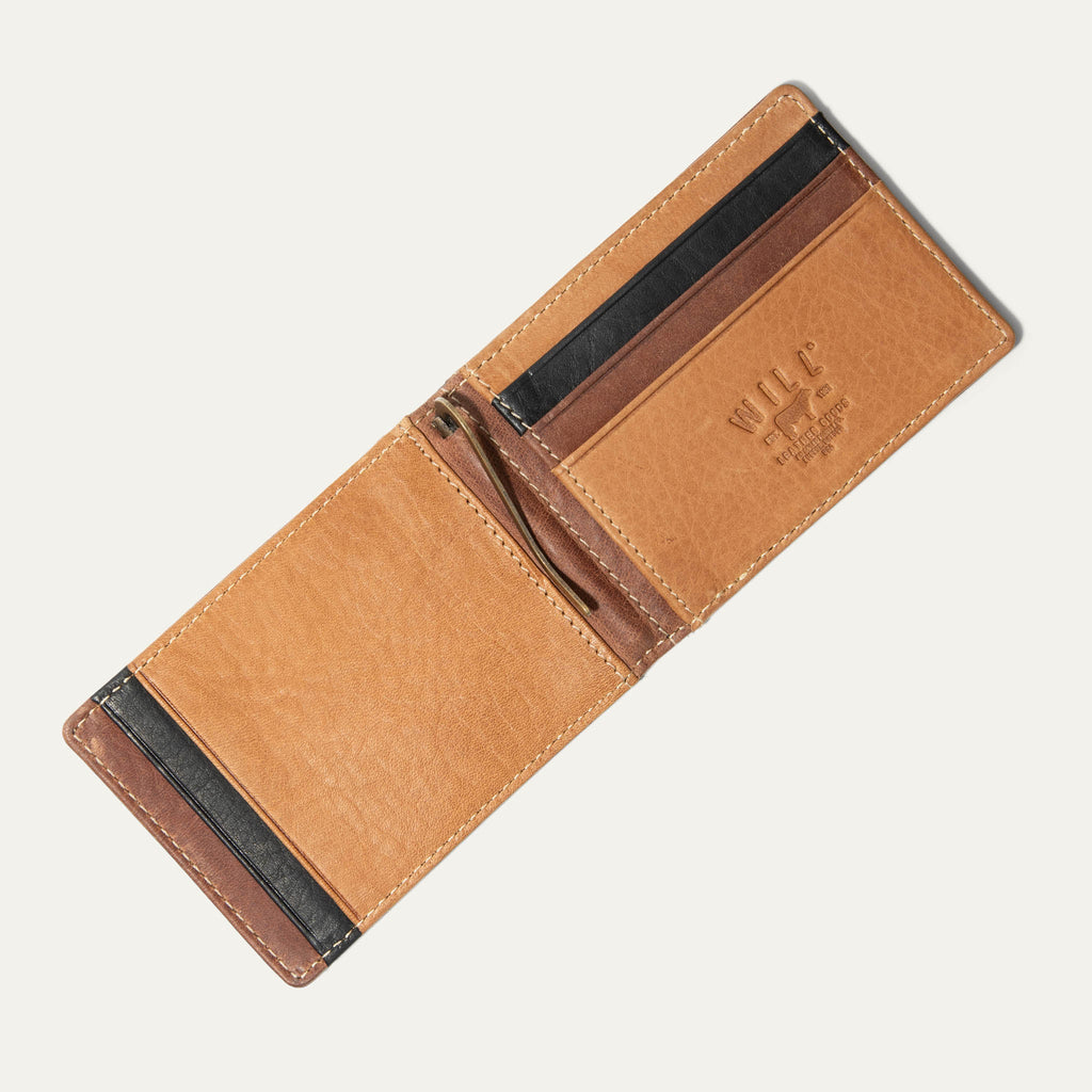 Mondrian Color-Block Slimfold Wallet