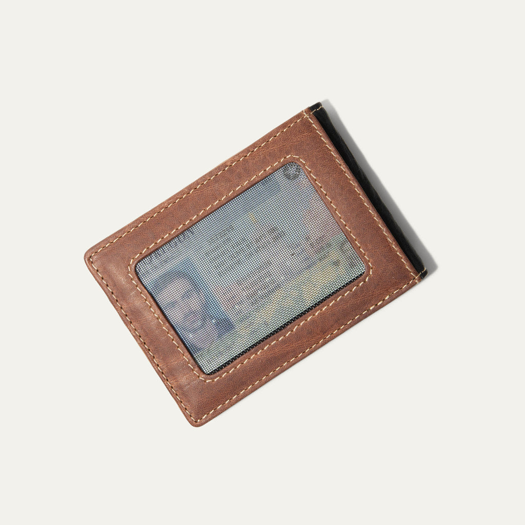 Mondrian Color-Block Slimfold Wallet