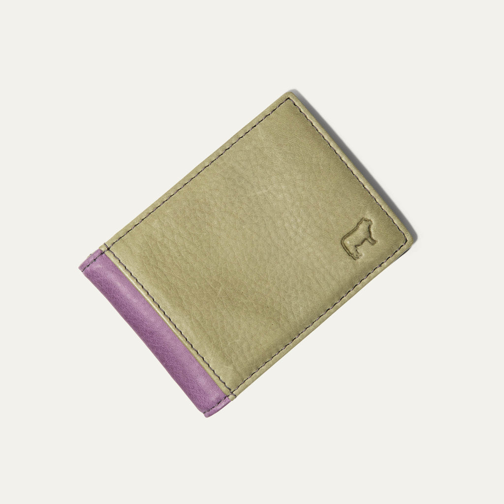 Mondrian Color-Block Slimfold Wallet