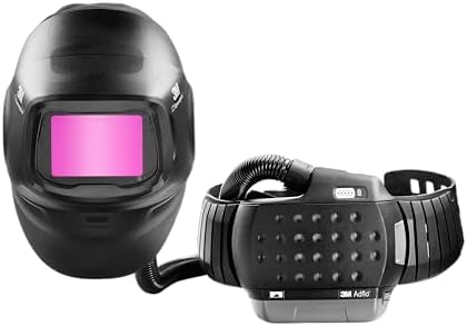 3M Speedglas G5-01 Heavy-Duty Welding Helmet with 3M Adflo PAPR Assembly 46-1101-30TW, G5TW ADF, NIOSH Approved, ANSI Z87.1-2015, Professional Welding Respirator System