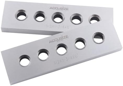 Accusize Precision Parallel Set 1/2 in x 6 in, 4 Pairs