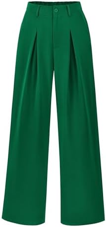 BTFBM Fall High Waisted Business Casual Palazzo Pants for Women Dressy 2026