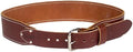 Occidental Leather 3" Ranger Leather Work Belt - Large, OxyRed - Bridle Leather, Heavy-Duty Steel Roller Buckle, Edge Stitched - Made in USA