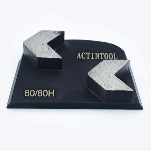 Arrow Segments Floor Grinding Diamond Disc for Concrete Floor Grinder (Pack of 3)