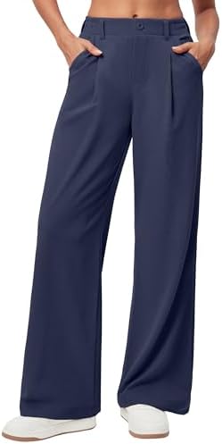 Ewedoos Wide Leg Dress Work Pants for Women Business Casual Office Outfits