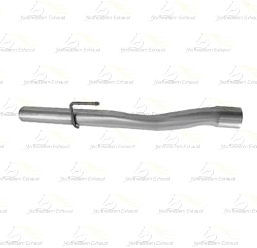 Northeastern Exhaust | Stainless Steel Intermediate Muffler Tailpipe Compatible for Dodge RAM 1500 2006-2008 | RAM 2500 2003-2010 | RAM 3500 2003-2008 5.7L | Free Clamps Included