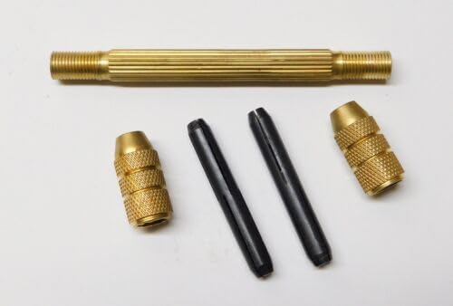 Generic Replacement for Double End Pin Vise 3 PACK Watch Clock Jewelry Repair Tool Brass Broach Vice