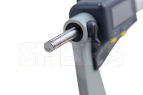 Shars 5-6"/125-150mm Solid Metal Frame Electronic Outside Micrometer 303-2469 P]