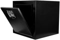 18 Inch Underbody Truck Box Steel Storage Tool Box,18 x 18 x 18 Tool Chest Organizer w/Lock and Keys For Pickup,Truck Bed, RV, Trailer,Heavy Duty Waterproof Black box