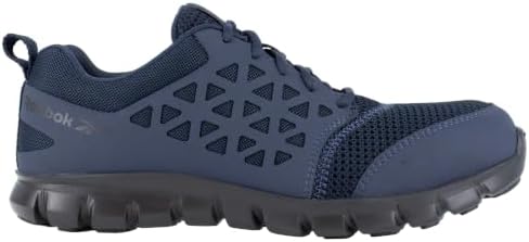 Reebok Men's Rb4041 Sublite Cushion Safety Toe Athletic Work Shoe Black