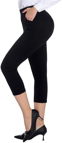 ZTN Womens Stretchy Dress Pants High Waist Work Casual