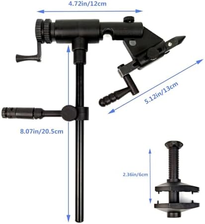 Riverruns II Generation Rotary Fly Tying Vise 360 Degree Rotation Ultra Light Rotary Fly Vise