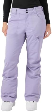 Roxy Women's Nadia Ski Pant – 10K Waterproof, Insulated, PFAS-Free, Adjustable Waist & Snow Gaiters