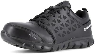 Reebok Men's Rb4041 Sublite Cushion Safety Toe Athletic Work Shoe Black