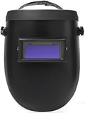 Auto Darkening Welding Helmet - Lightweight, Shade #3/11, with Bag (Black)
