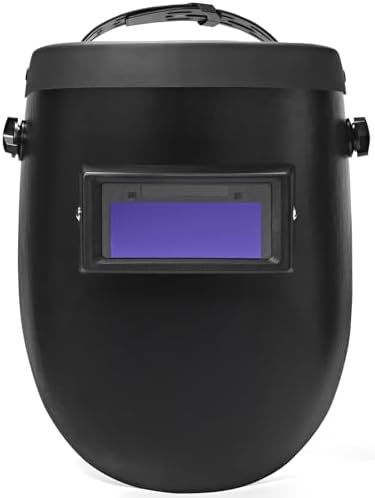 Auto Darkening Welding Helmet - Lightweight, Shade #3/11, with Bag (Black)