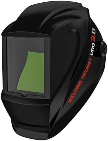 TRQWH Laser Welding Helmet OD8+ 190nm-450nm&900nm-1100nm Large Viewing Laser Safety Helmet Protective Mask Eye Protection for Laser Welding/Laser Cutting/Laser Cleaning/Laser Marking
