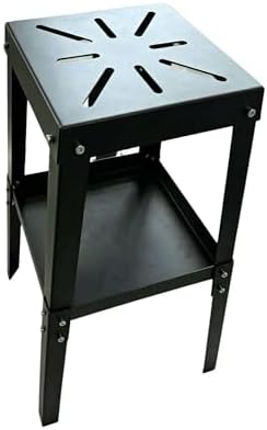 Mount Vise and Grinder Floor Pedestal/Bench Top Grinder Stand, 500-pound Weight Capacity