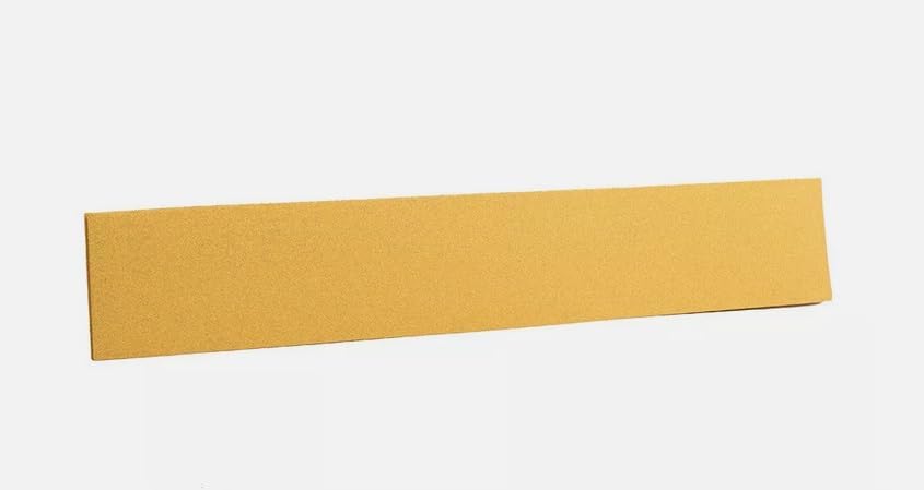 Hook & Loop Backing Longboard Sandpaper Sheets (2-3/4'' X 16-1/2'') Sandpaper for Automotive, Woodworking Air File Sander, Hand Sanding Block ((Grit-180)(100pcs))