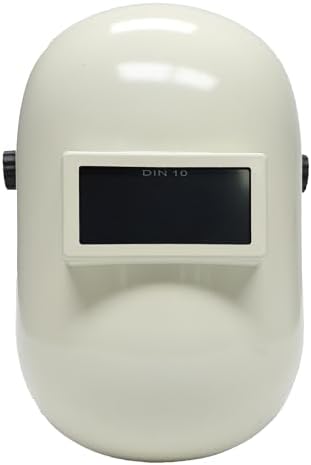 Armour Guard Sugar Scoop 2 x 4.25" White Fiberglass Pipeliner Welding Helmet