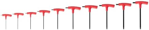 TEKTON Ball End Hex T-Handle Key Set, 10-Piece | KTX90201 | 2 - 10 mm