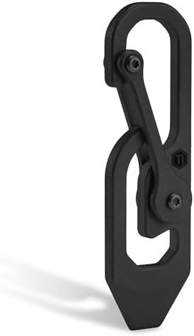 KeyUnity Titanium Carabiner Keychain Multitool Tool