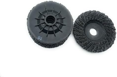 SIGNI 5 Pack SiC Plastic Back Grinding Wheel for Granite/Marble/Concrete and Glasses (4.5 INCH, 16 GRIT)