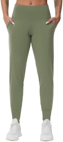 THE GYM PEOPLE Women's Workout Joggers Pants Lightweight Lounge Leggings